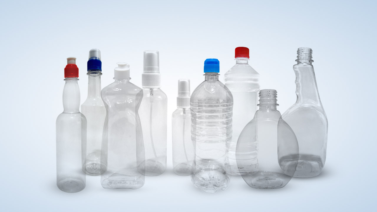 Botellas plásticas